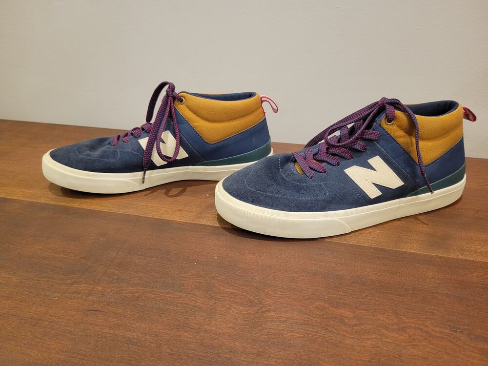New Balance Numeric 379 Mid NM379MTR Indigo Bone Skate Shoes 11